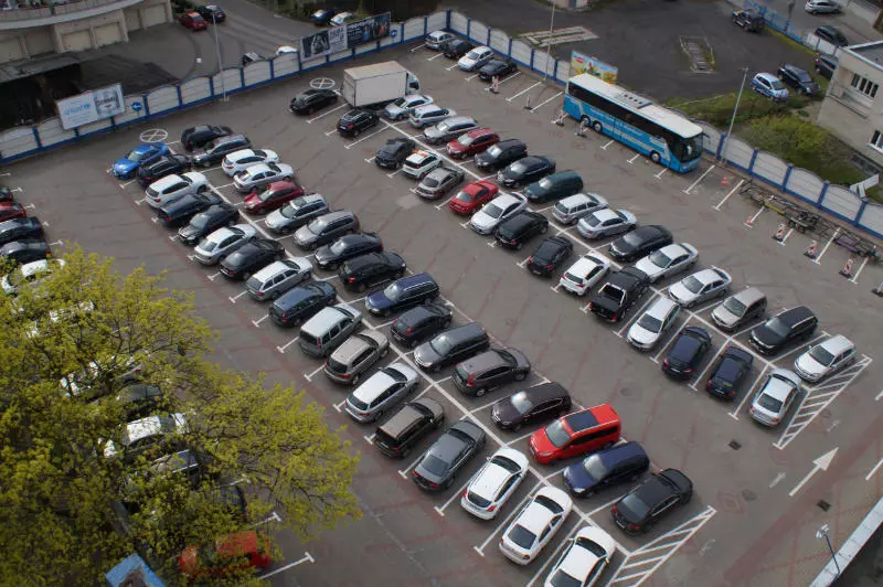 Parking w Hotelu Filmar Parking w Hotelu Filmar